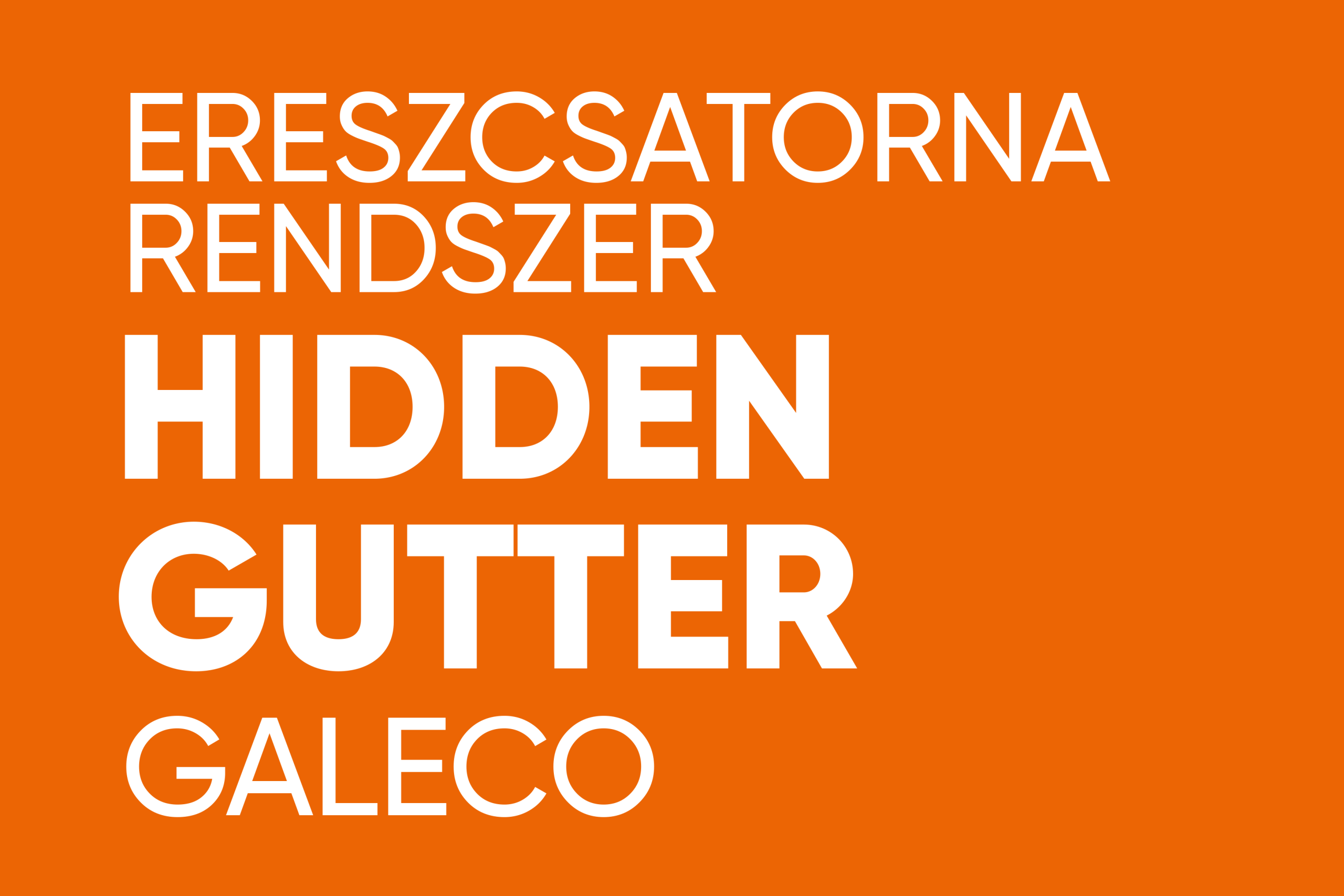 REJTETT Ereszrendszer